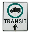Transit sign