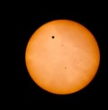 Transit of Venus, 2012 Royalty Free Stock Photo