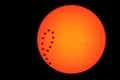 Transit of Venus Royalty Free Stock Photo