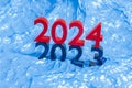 Transition from 2023 to 2024: Embracing the New Year\'s Wave of Change