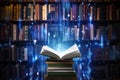 Transition from books to ebooks paper to digital transformation