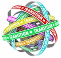 Transition Change Process Evolution Words Loops