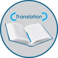 Translation. Icon for design