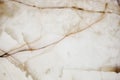 Translucent alabaster slab filling a bay Royalty Free Stock Photo