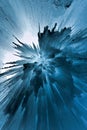 Translucent Blue Ice Castle Royalty Free Stock Photo