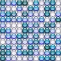 Translucent blue marbles Royalty Free Stock Photo
