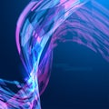 Translucent colors curved motion concepts