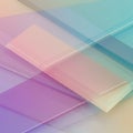 Translucent geometric layers intersect at various angles, creating an abstract pattern. Royalty Free Stock Photo