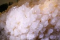 Natural crystal ore crystalline, adobe rgb Royalty Free Stock Photo