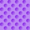 Translucent purple balloons on a purple background. Seamless geometric abstract pattern for textiles, for covers, for decoration.