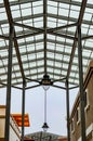 Translucent roof or skylight roof of shopping center