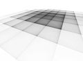 Translucent surface in a gray cage Royalty Free Stock Photo