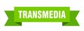 transmedia ribbon. Royalty Free Stock Photo