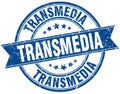 transmedia stamp Royalty Free Stock Photo