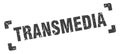 transmedia stamp Royalty Free Stock Photo