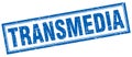 transmedia stamp Royalty Free Stock Photo