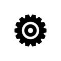 Gear Wheel Icon Royalty Free Stock Photo