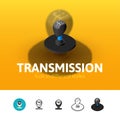 Transmission icon in different style