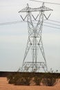 Transmission tower for electricity
