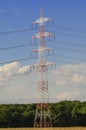 Transmission tower Royalty Free Stock Photo