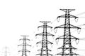 Transmit electricity Royalty Free Stock Photo