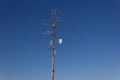 A Transmitter in the blue winter sky