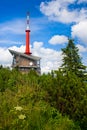 Transmitter on Lysa hora Royalty Free Stock Photo