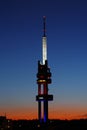 Transmitter tower Royalty Free Stock Photo