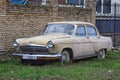 Transnistria, Bendery - March 20, 2024: Soviet vintage retro car Volga