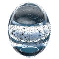 Transparent Atmospheric Water Nice Reflection Isolated 3D Render Fresh Clean Graphic Design Elements Material