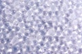 Transparent balls silicate gel