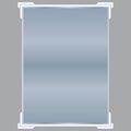 Transparent banners isolated. Vector illustration Royalty Free Stock Photo