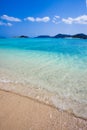 Transparent blue waters of Okinawa