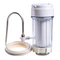 Portable water purifier isolated on transparent background Royalty Free Stock Photo