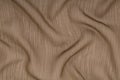 Transparent brown cloth, textile creative background