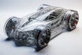 Transparent Concept Car Design Illustration Royalty Free Stock Photo