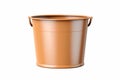 Transparent Container Isolated Bucket Illustration on Clear Background. Generative AI