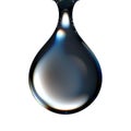 transparent dark room water drop dripping fresh and clean water graphic design element material