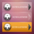 Transparent Dropdown sport menu. Vector Royalty Free Stock Photo