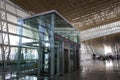 The transparent elevator of t4 terminal, amoy city, china