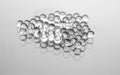 Transparent gell balls Royalty Free Stock Photo