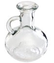 A transparent glass carafe Royalty Free Stock Photo