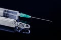 Drug ampoules used for vaccine