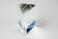 Glass Prism on a white Background