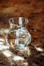 Transparent Jug with Two Liters of Drinking Water