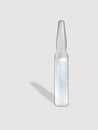 Transparent Medical Ampoule with liquid drug solution.Vial hypodermic injection.Treatment disease care in hospital and