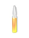 Transparent Medical Ampoule with Yellow liquid drug solution.Vial hypodermic injection.Treatment disease care in