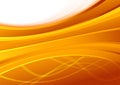 Transparent orange background template - folder Royalty Free Stock Photo