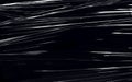 A transparent plastic wrap with a stretch on black background. Royalty Free Stock Photo