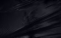 A transparent plastic wrap with a stretch on black background. Royalty Free Stock Photo